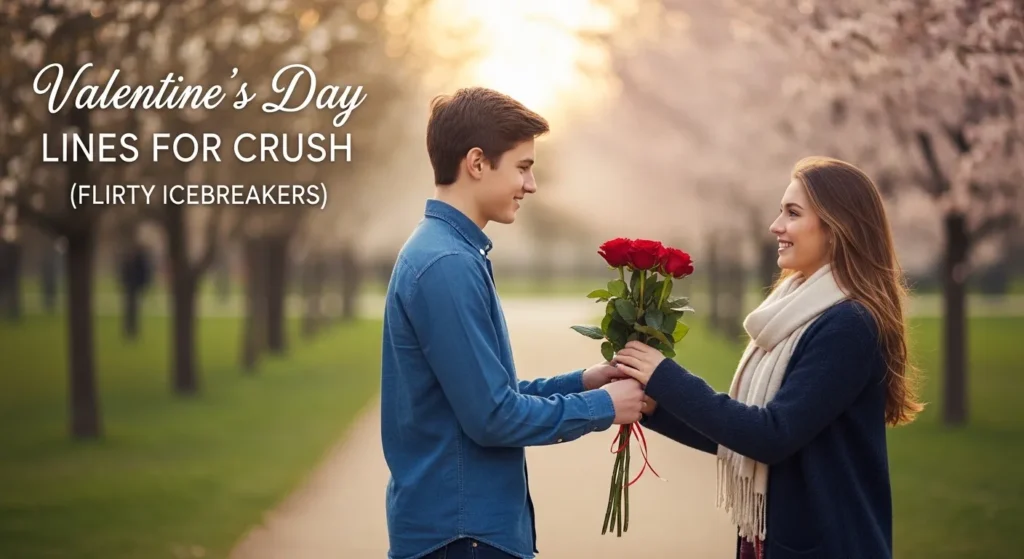  Valentine’s Day Lines for Crush (Flirty Icebreakers)