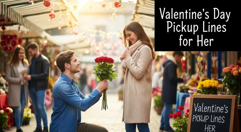 Valentine’s Day Pickup Lines for Her