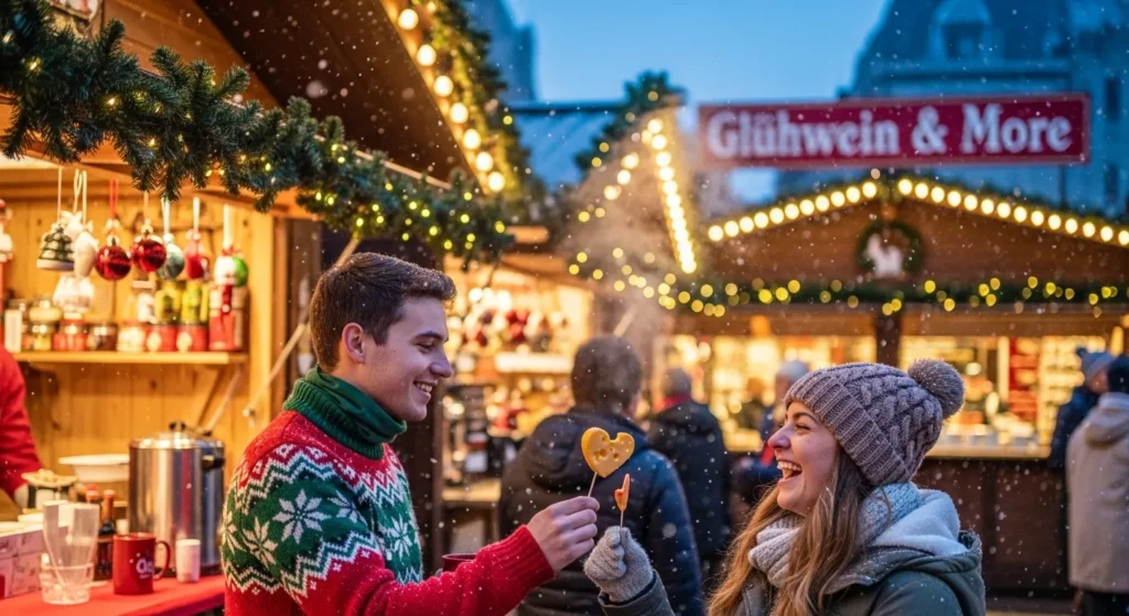 Cheesy Christmas Market Rizz Lines