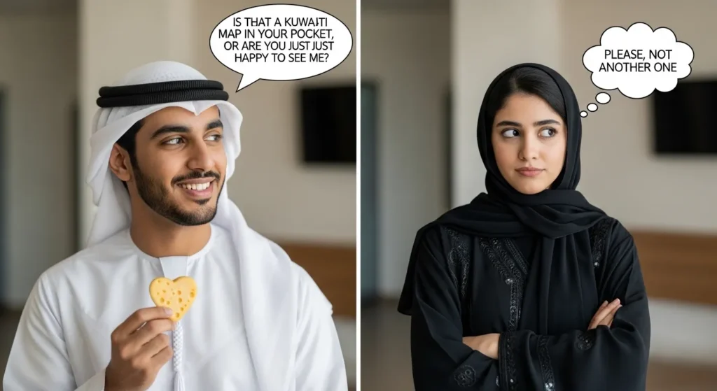 Cheesy Kuwaiti Rizz Lines