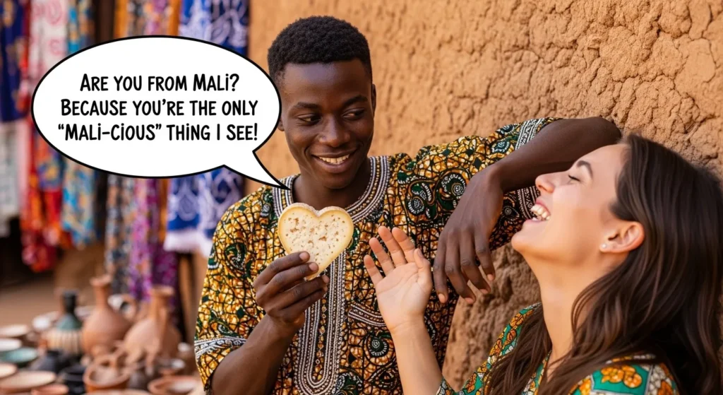 Cheesy Malian Rizz Lines