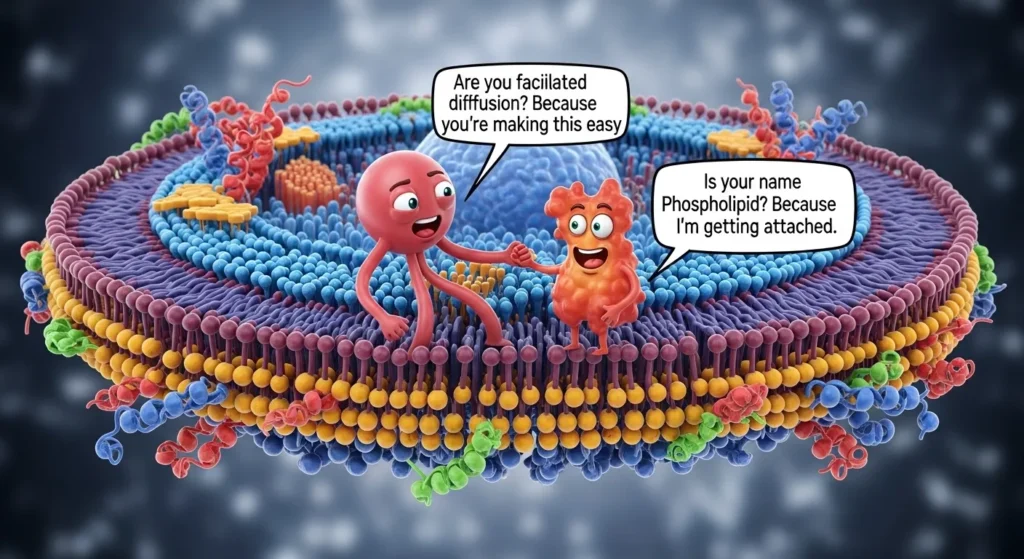 Cute Cell Membrane Pick Up Lines