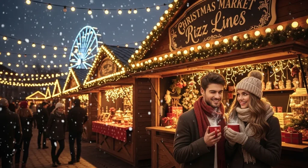 Cute Christmas Market Rizz Lines