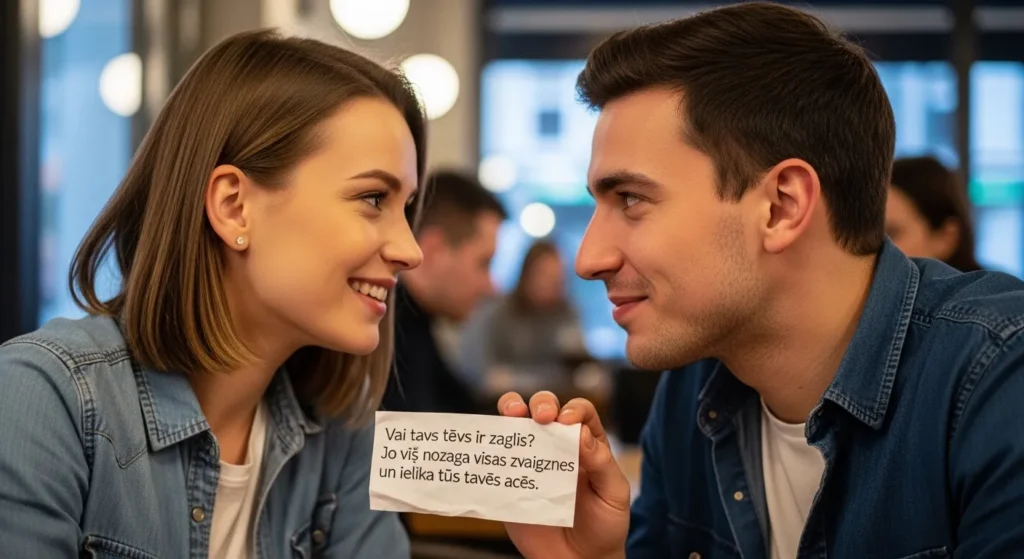 Latvian Flirty Rizz Lines for That First Spark