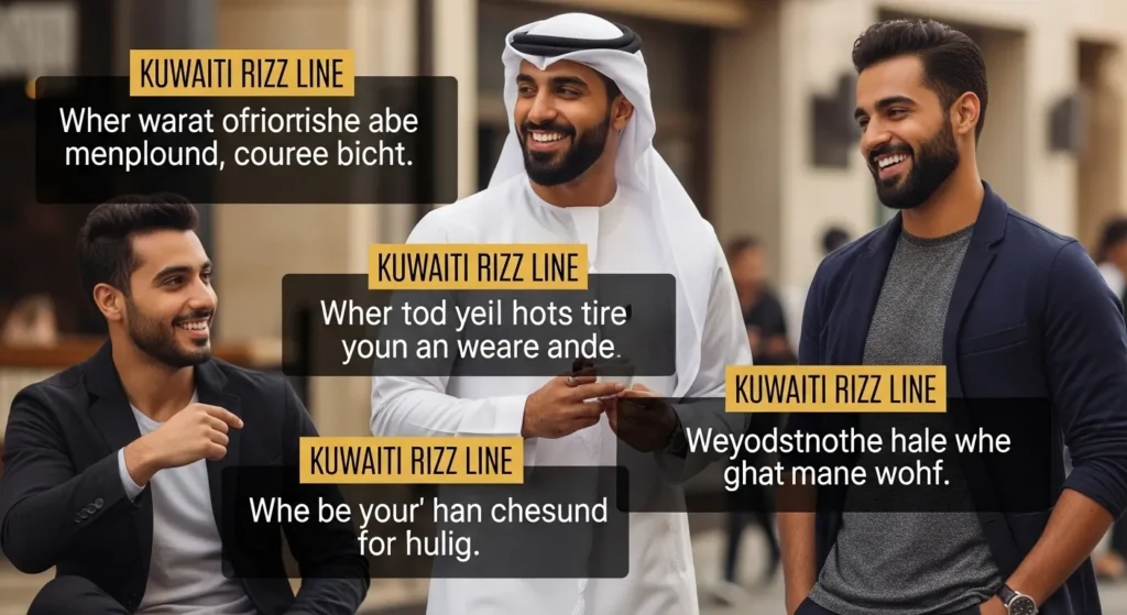 Smooth Kuwaiti Rizz Lines