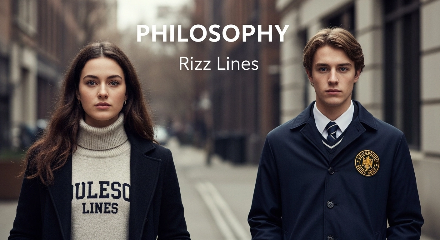 Philosophy Rizz Lines