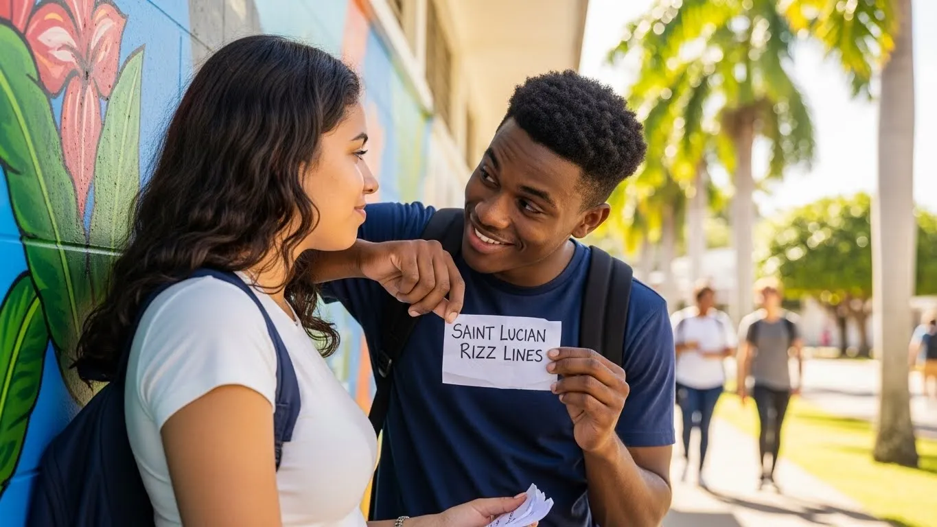 Saint Lucian Rizz Lines