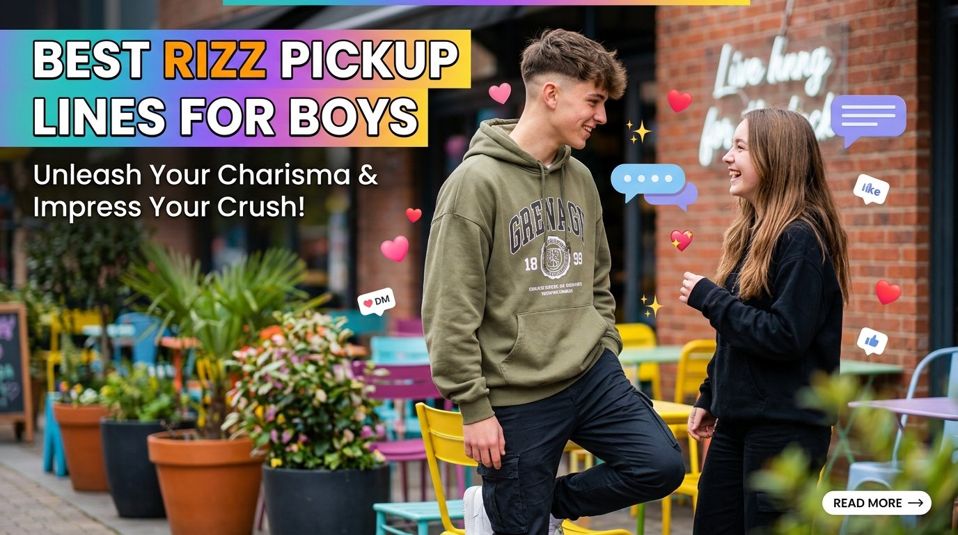 Best Rizz Pickup Lines for Boys